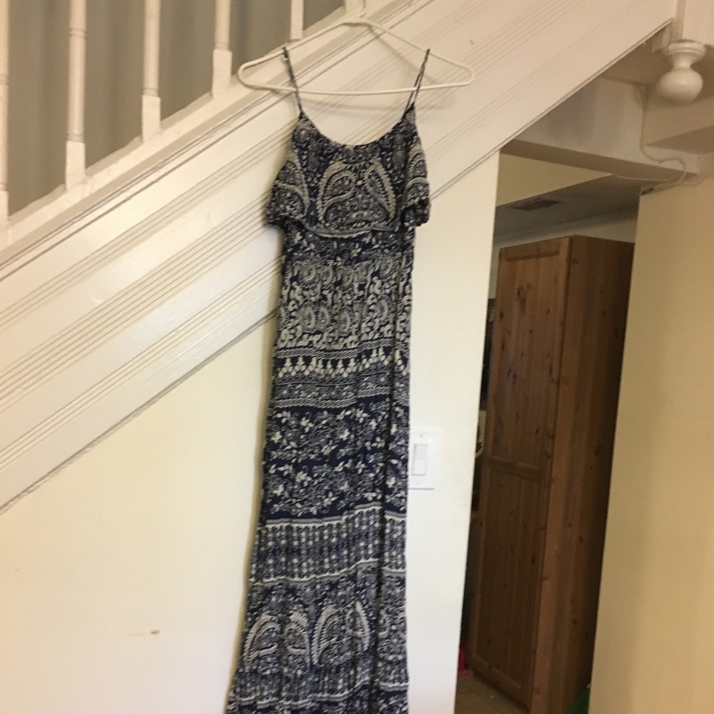 Maxi Summer Spaghetti Strap Dress